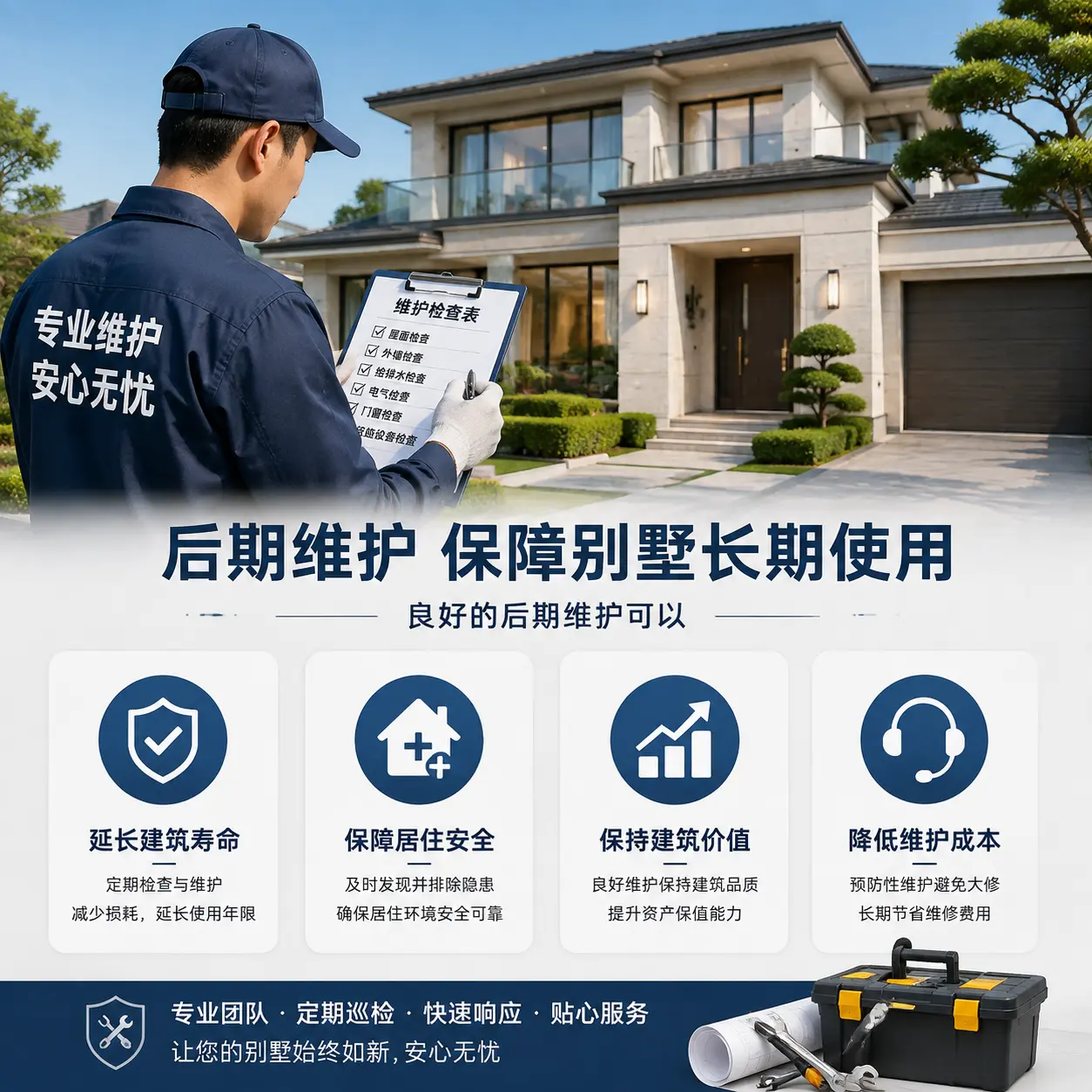 别墅建造公司推荐： 岑巩 施工质量的关键要素