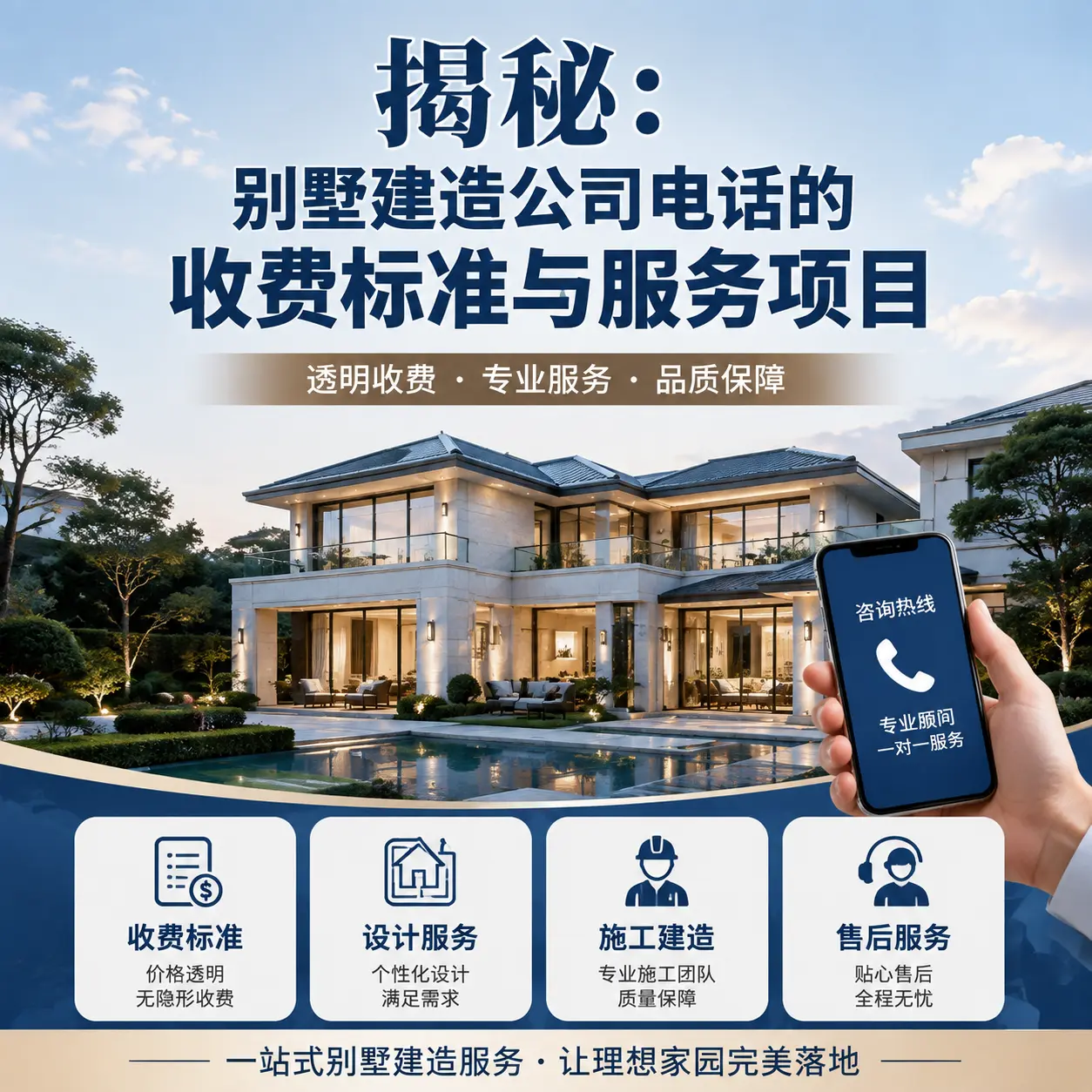 揭秘：岑巩别墅建造公司电话的收费标准与服务项目