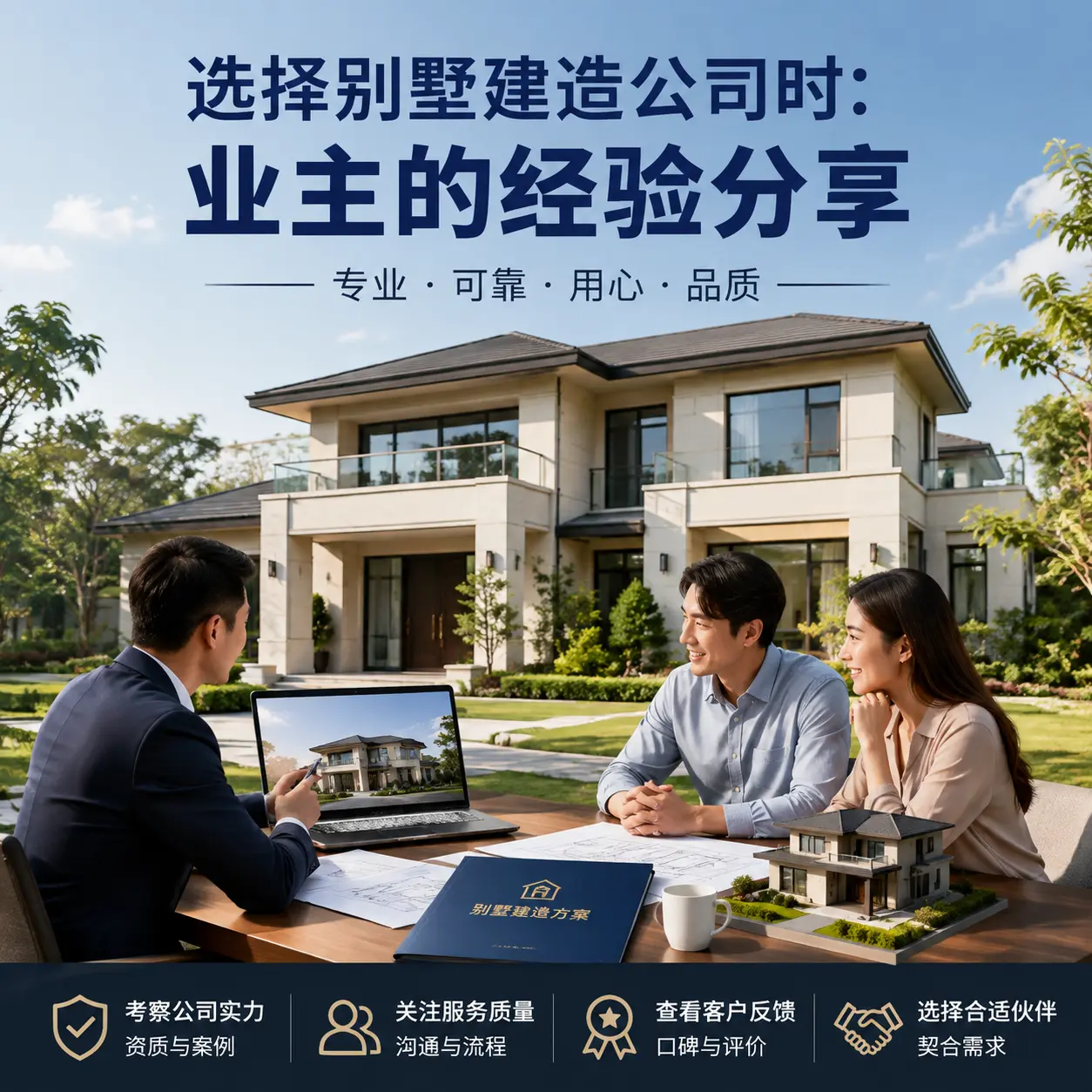 选择别墅建造公司时： 岑巩 业主的经验分享