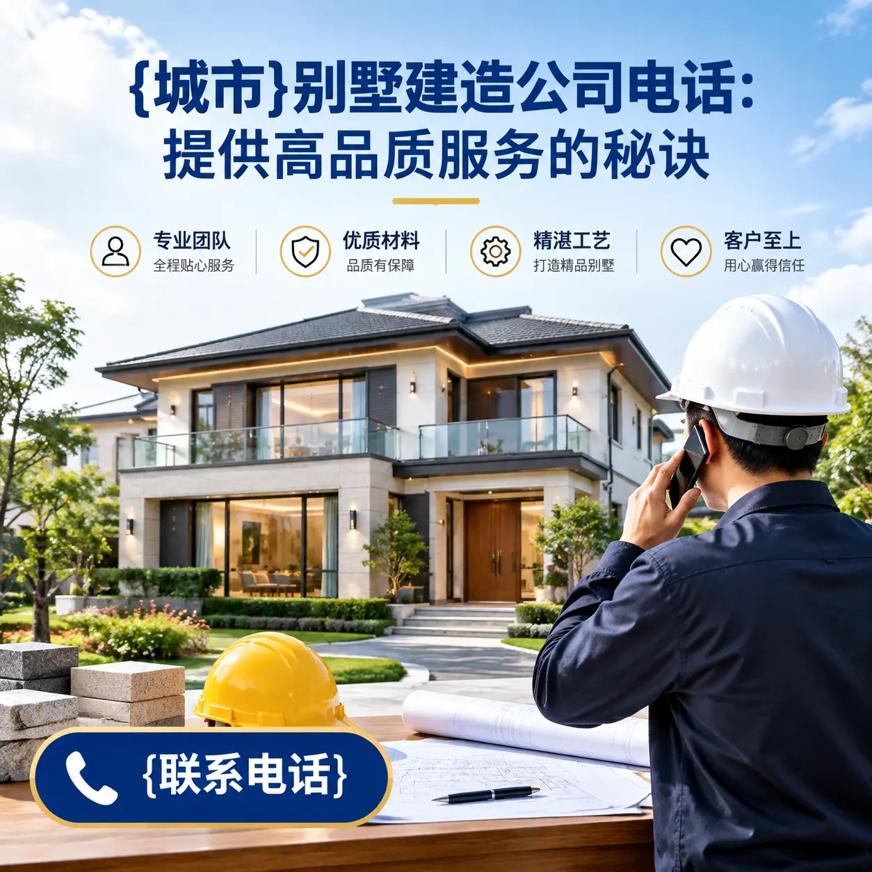 岑巩别墅建造公司电话：提供高品质服务的秘诀
