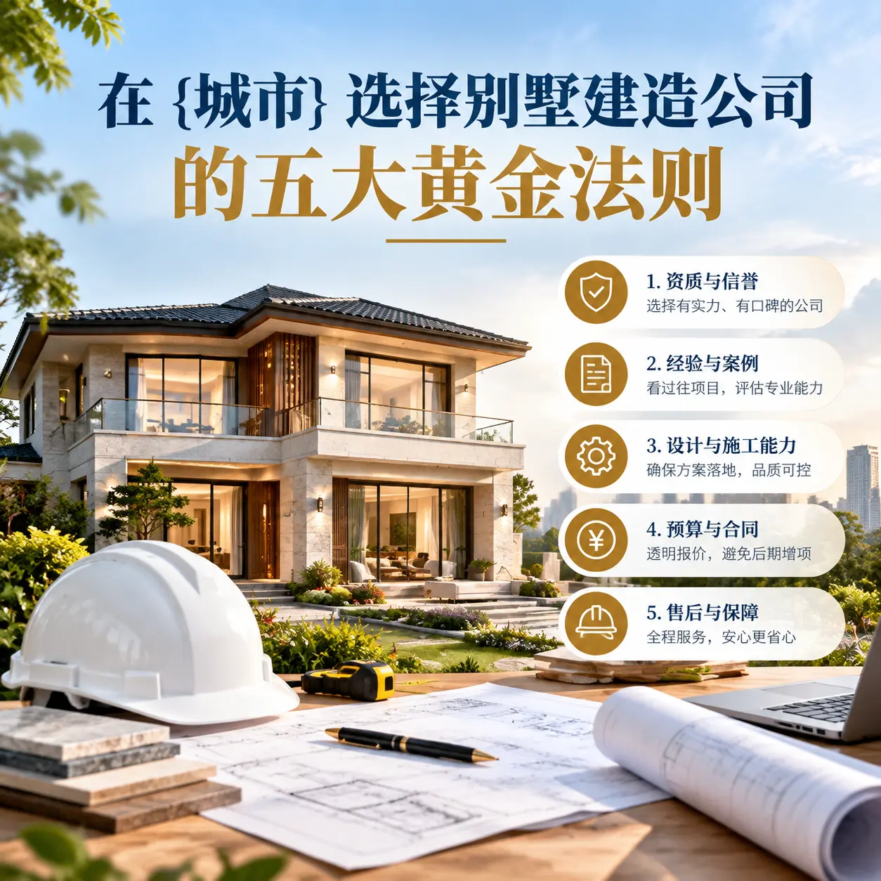 在 岑巩 选择别墅建造公司的五大黄金法则