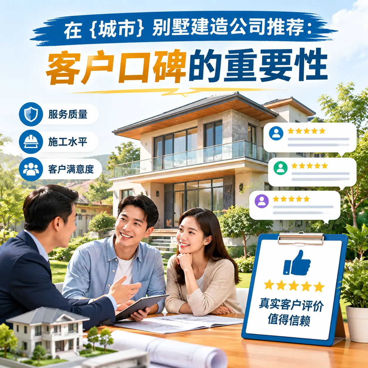 在 岑巩 别墅建造公司推荐：客户口碑的重要性
