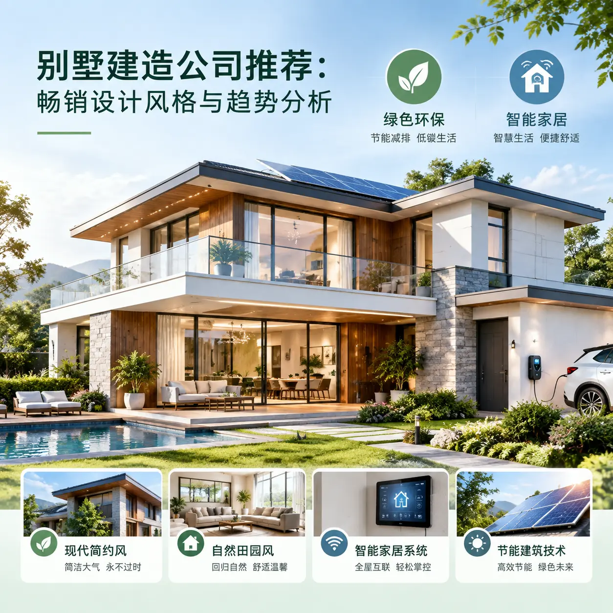 别墅建造公司推荐： 岑巩 畅销设计风格与趋势分析