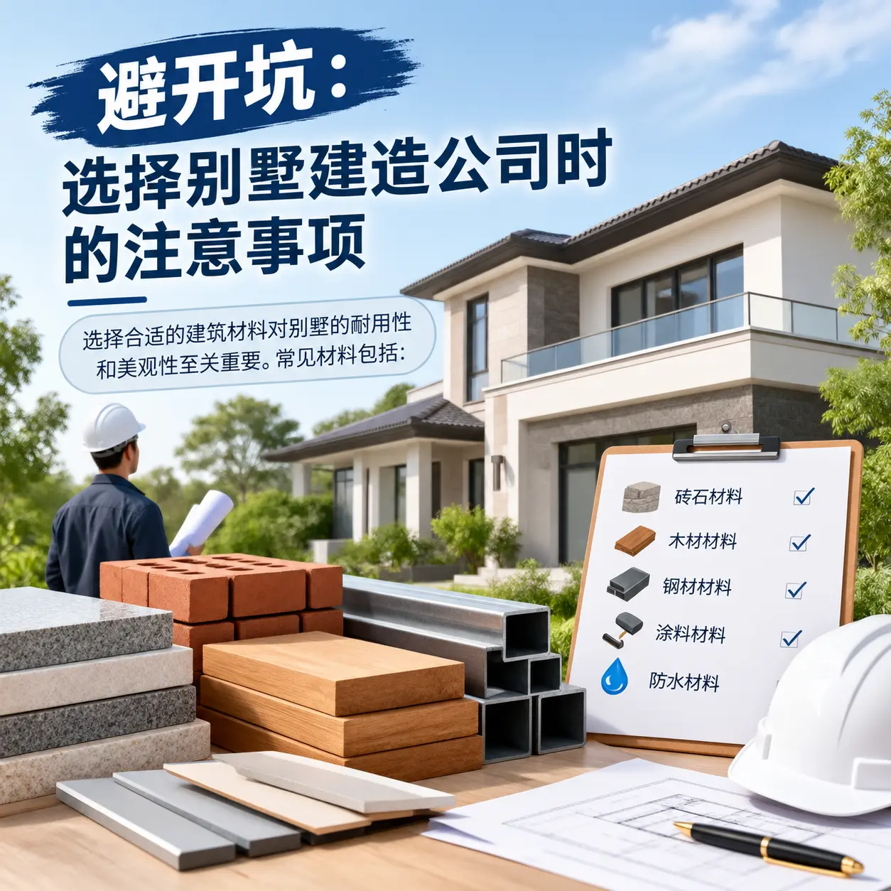 避开坑：选择 岑巩 别墅建造公司时的注意事项