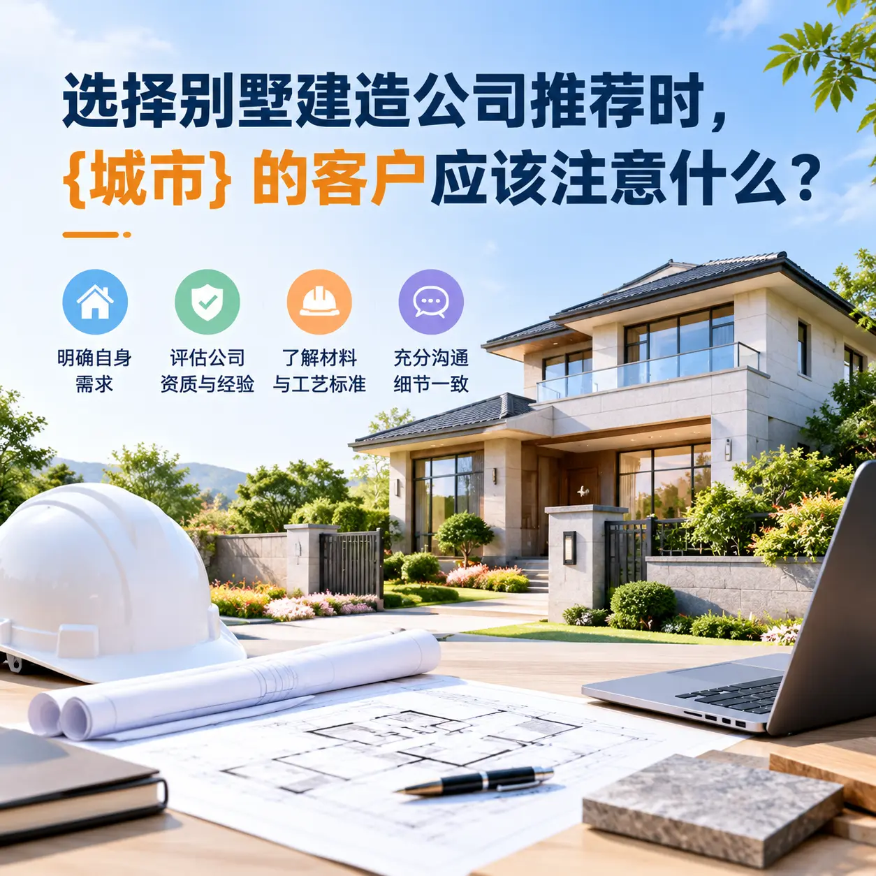 选择别墅建造公司推荐时,岑巩 的客户应该注意什么?