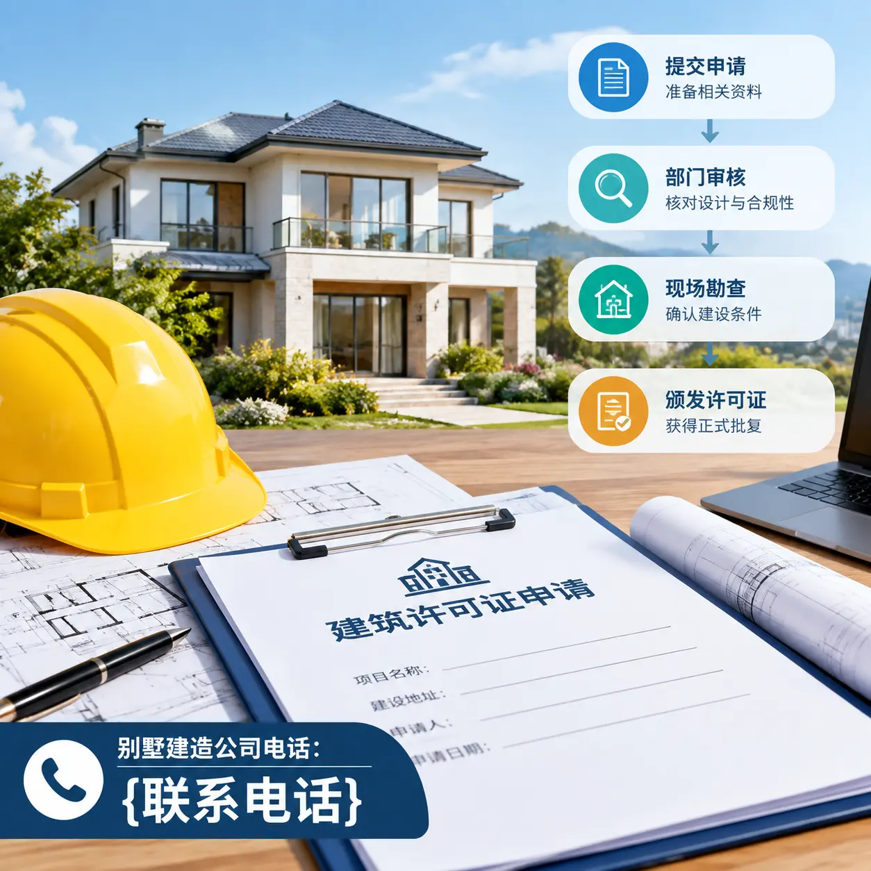 别墅建造公司电话：在岑巩建造前的准备工作