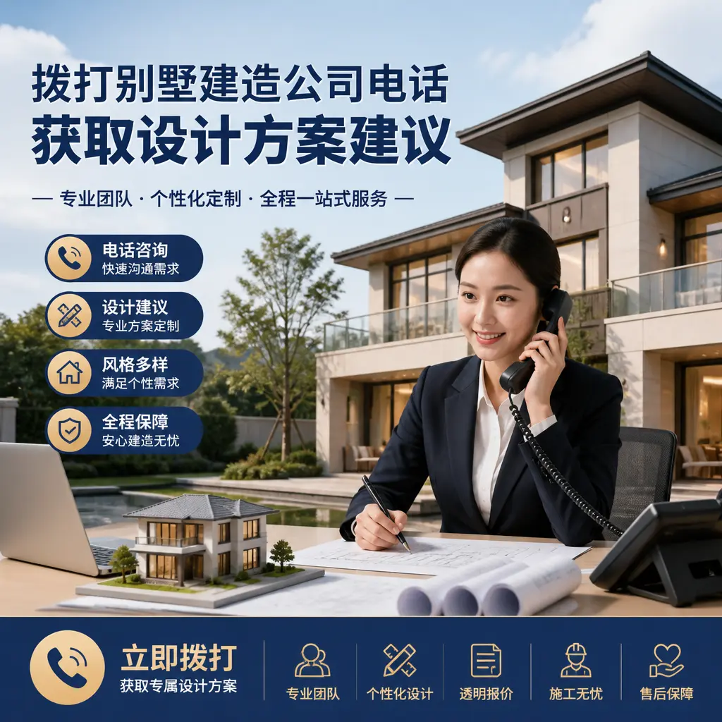 拨打岑巩别墅建造公司电话，获取设计方案建议