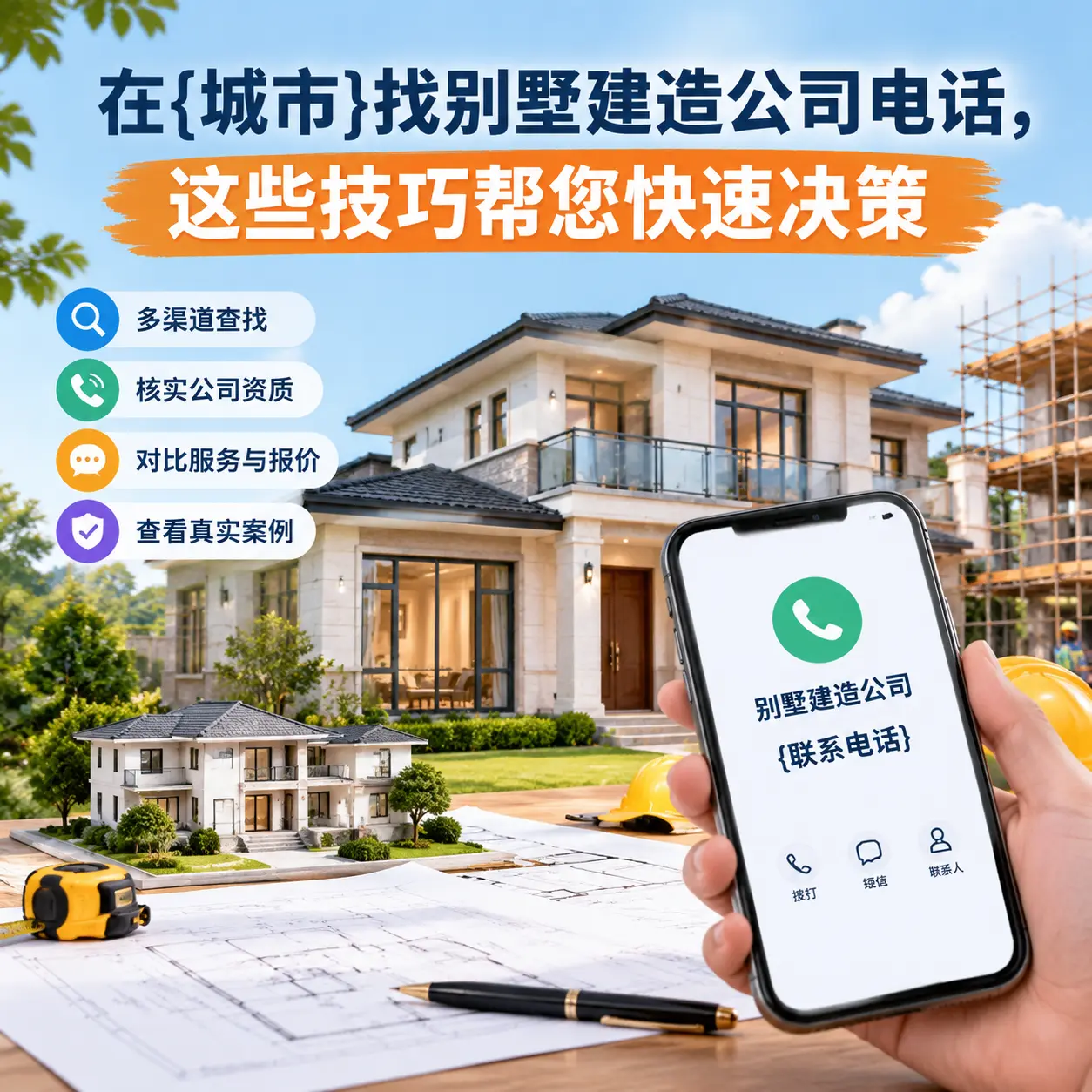 在岑巩找别墅建造公司电话,这些技巧帮您快速决策