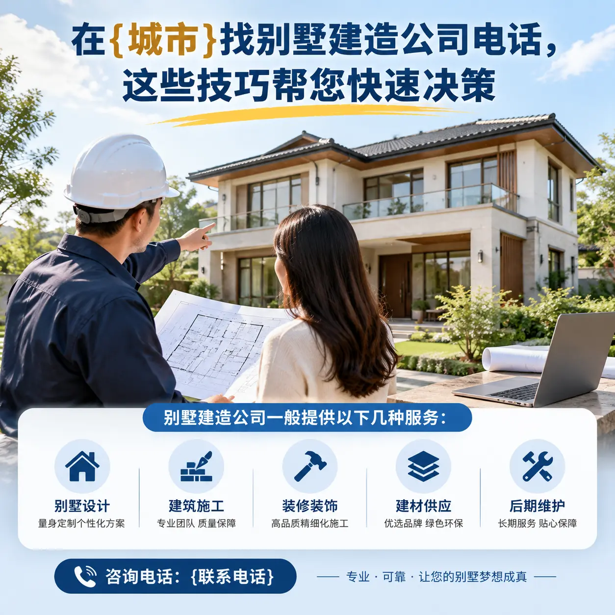 在岑巩找别墅建造公司电话,这些技巧帮您快速决策