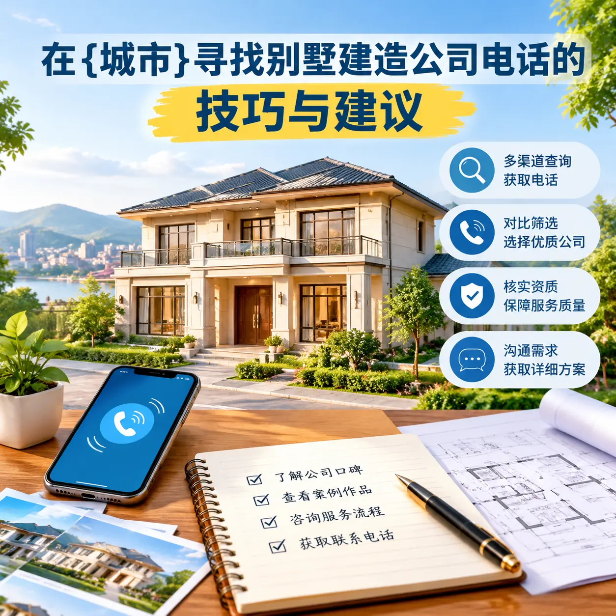 在岑巩寻找别墅建造公司电话的技巧与建议