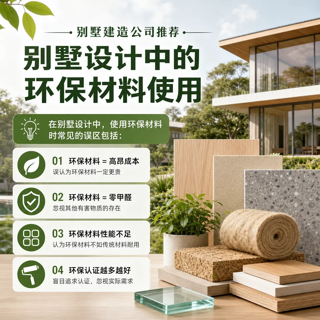 别墅建造公司推荐: 岑巩 别墅设计中的环保材料使用
