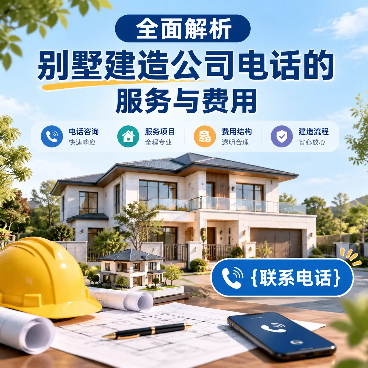 全面解析岑巩别墅建造公司电话的服务与费用